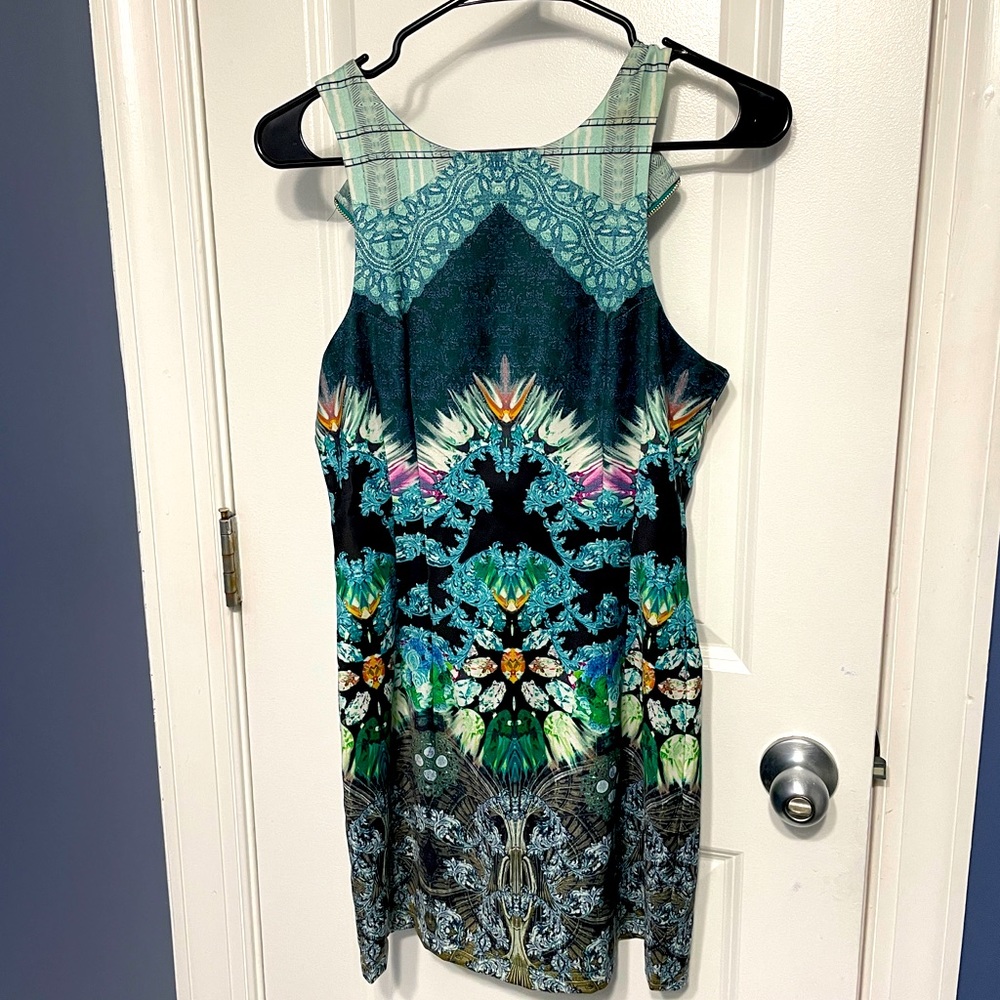 Printed Mini Dress—L’Atiste by AMY